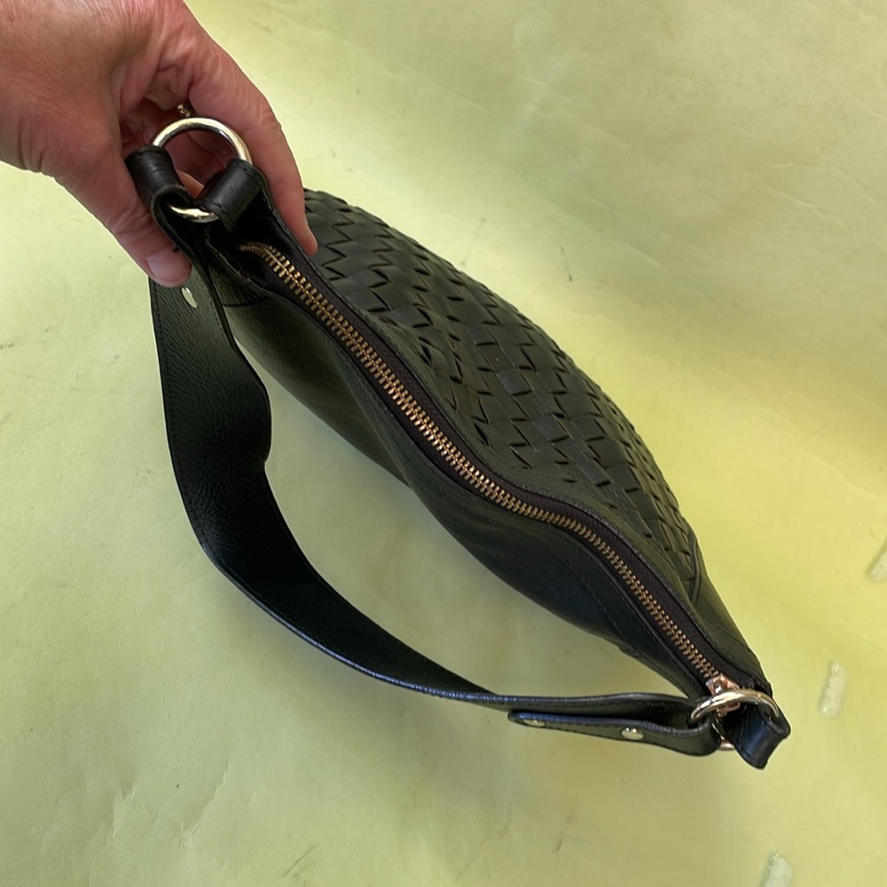 Vintage black Anna Paola pebbled leather bag - Picture 10 of 11